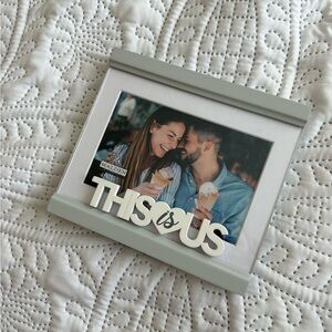 Malden Gray and White Modern Picture Frames